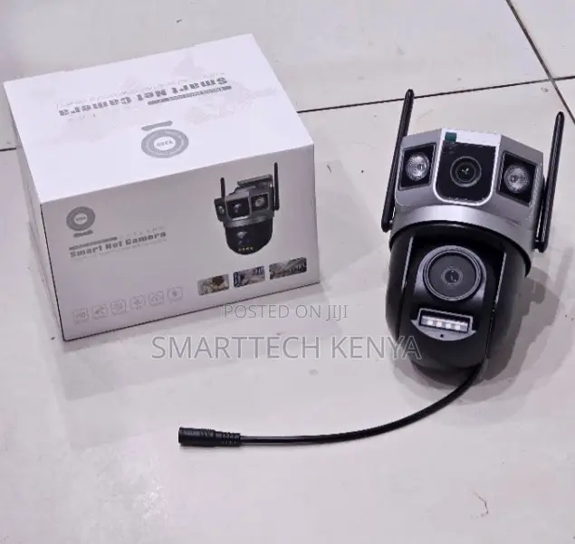 360° 4G PTZ CCTV Camera Dual Lens With Night Vision