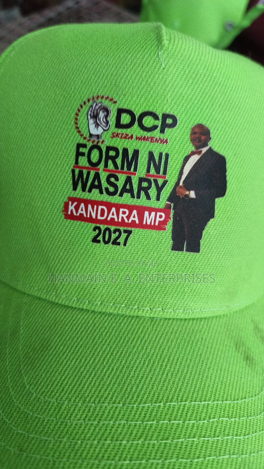 Campaign Caps,scarfs and Reflectors Branding