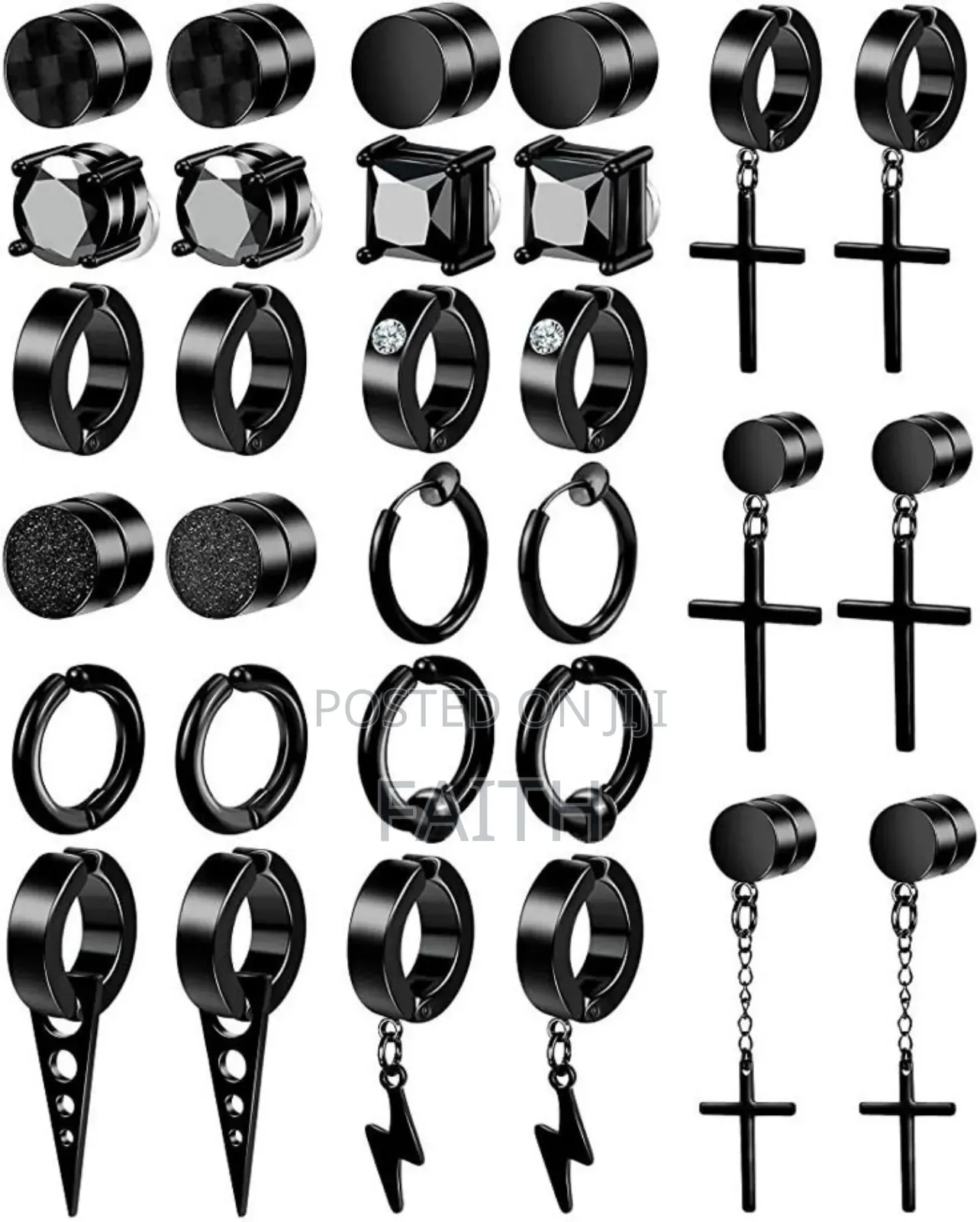 Non Piercing Magnetic Clips