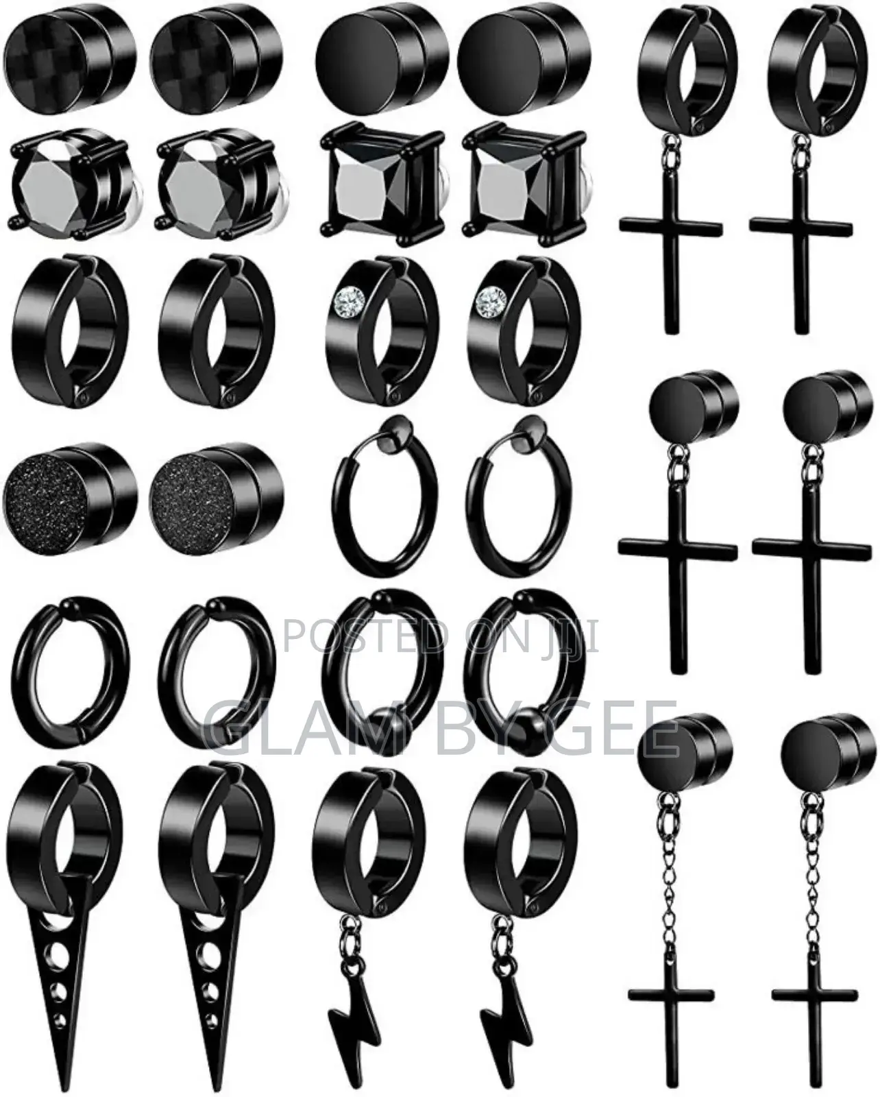 Non Piercing Magnetic Clips