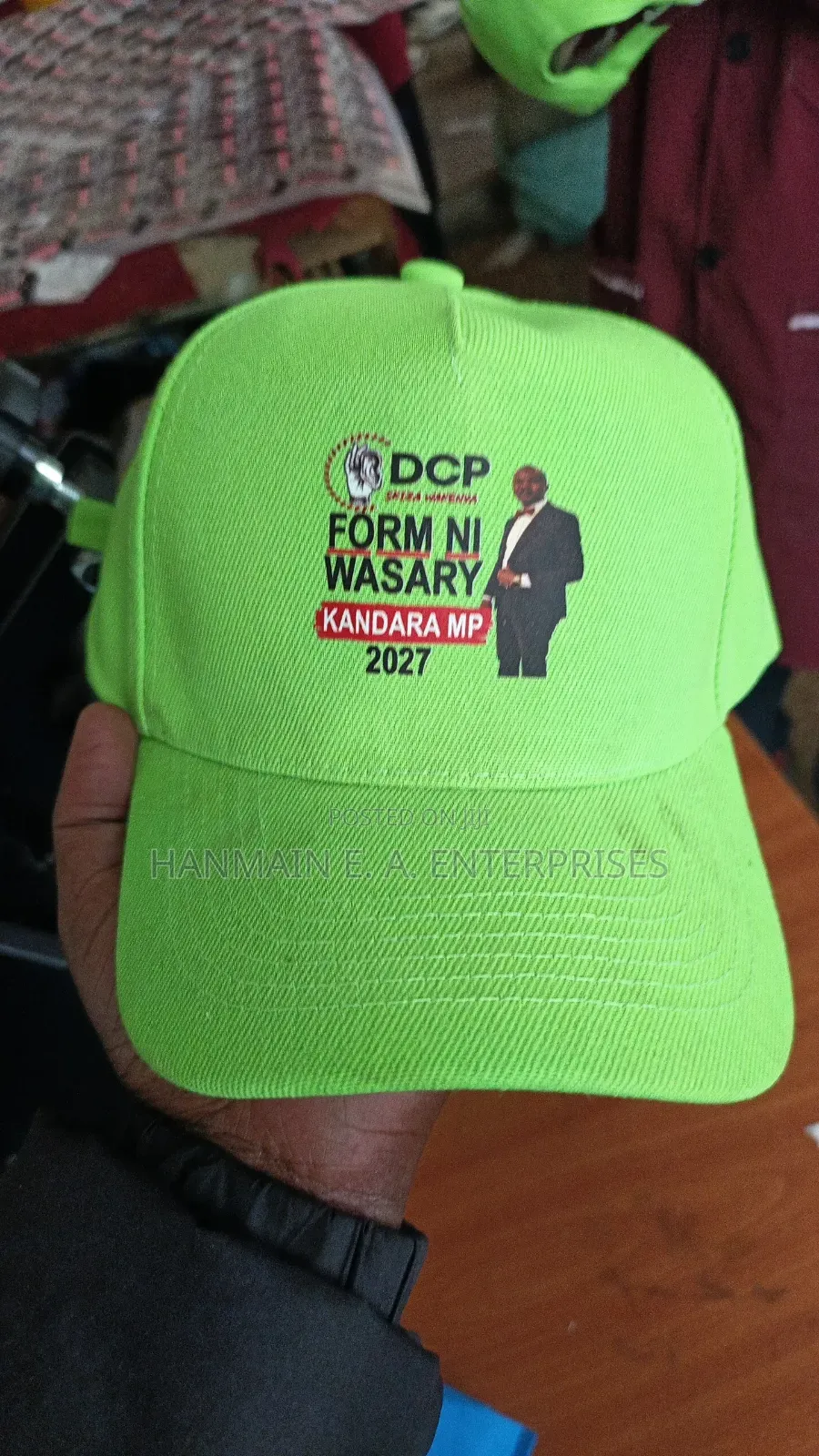 Campaign Caps,scarfs and Reflectors Branding