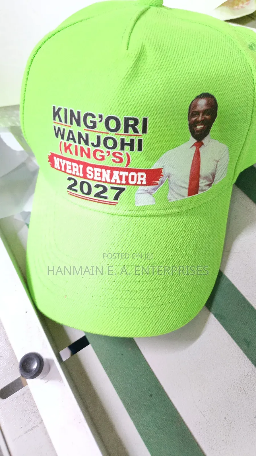 Campaign Caps,scarfs and Reflectors Branding