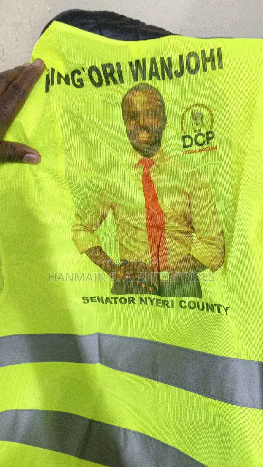Campaign Caps,scarfs and Reflectors Branding