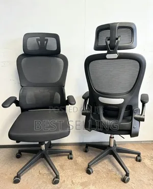 Black Orthopedic Office Chair Stylish and Executive