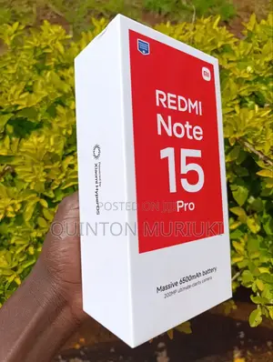 Xiaomi Redmi Note 15 Pro 256 GB Black