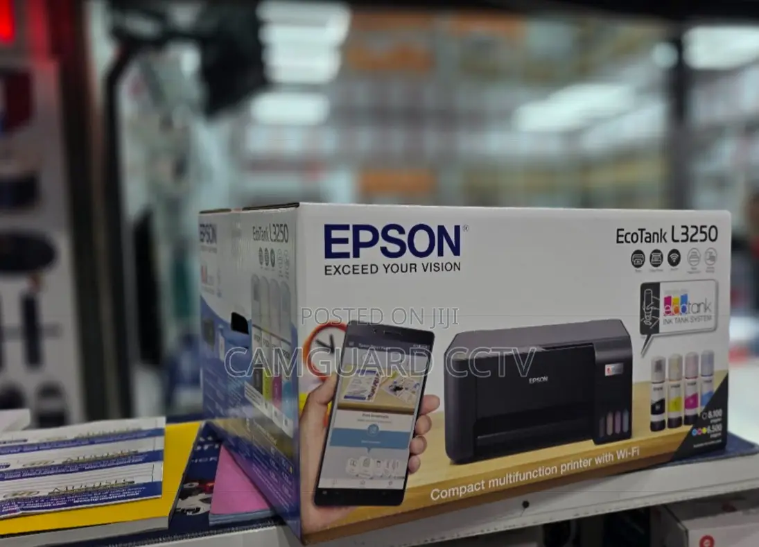 Epson L3250 EcoTank Wireless 3-in-1 Color B/W Ink Tank Printer