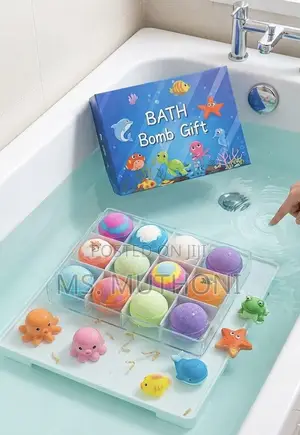 12-Piece Box of Pure Joy ; Bath Bombs