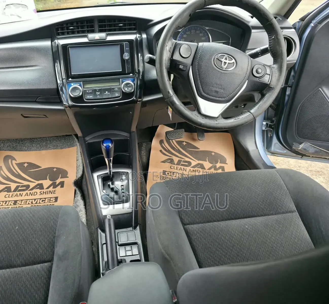 Toyota Axio 2014 Blue