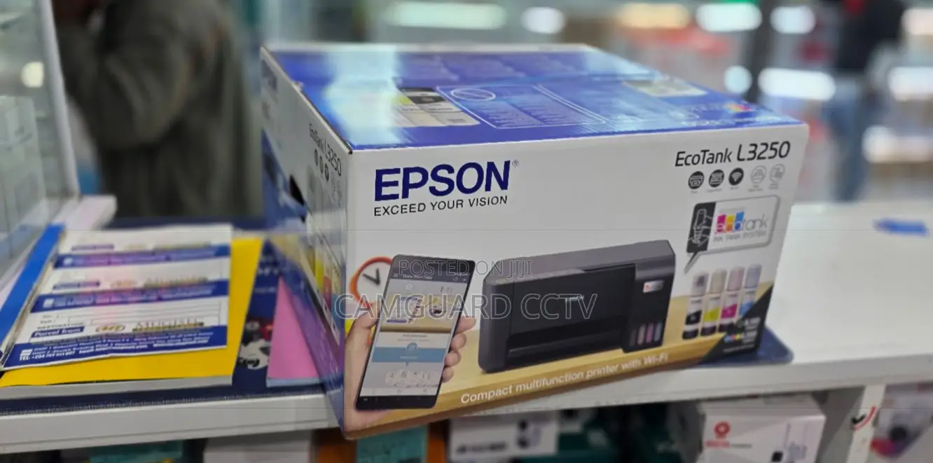 Epson EcoTankL3250 Multifunction InkTank Printer Mobile Printing Wi-Fi