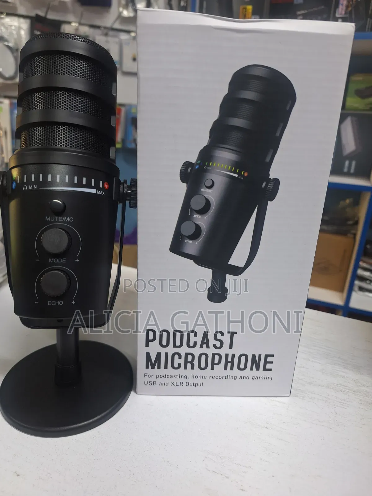 USB Podicast Microphone With USB /XLR Output
