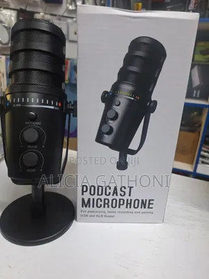 USB Podicast Microphone With USB /XLR Output