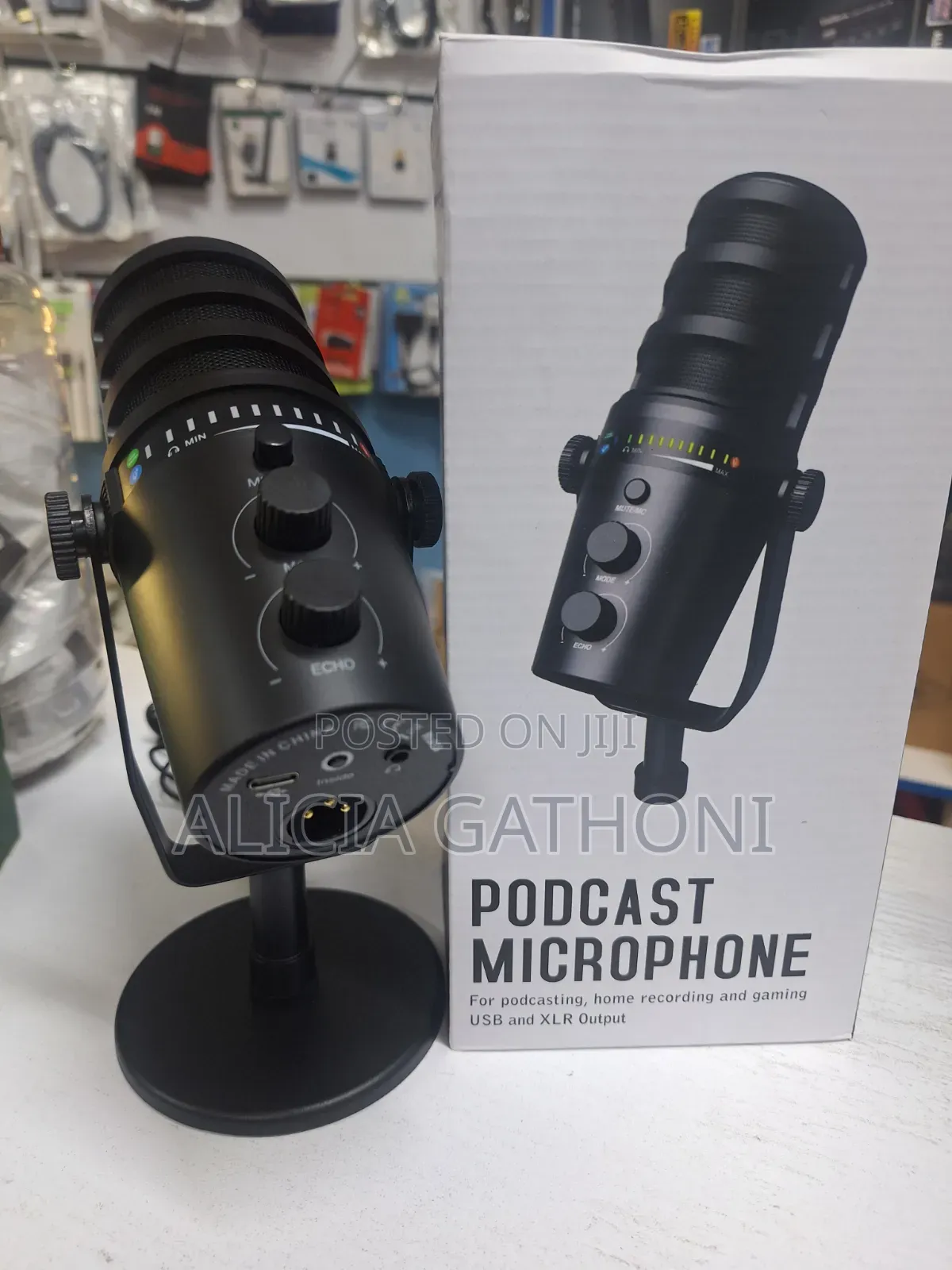 USB Podicast Microphone With USB /XLR Output