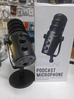 USB Podicast Microphone With USB /XLR Output