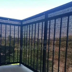 Black and Green Balcony Shield