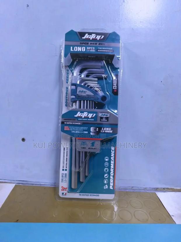 9pcs Hex Key Set/ Allen Key Set