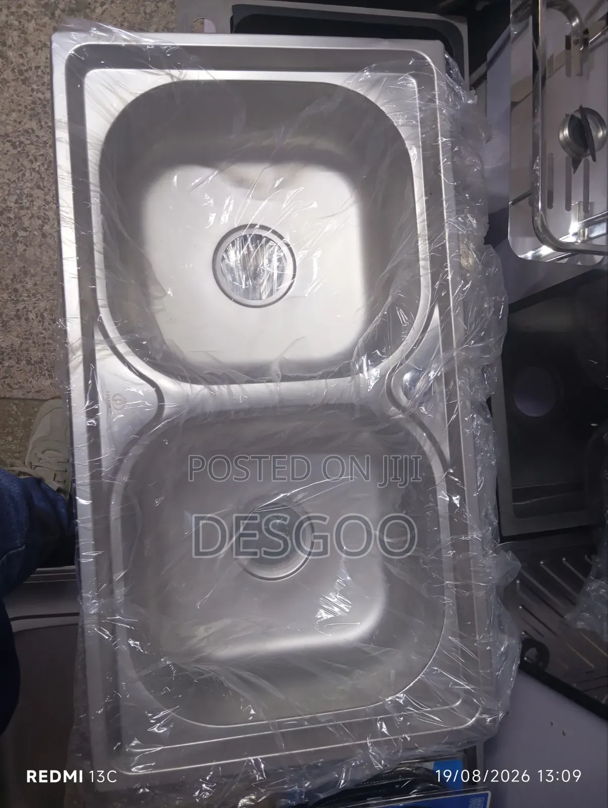 Kitchen Double Drain Sink