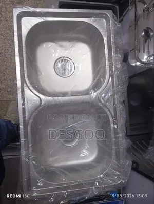 Kitchen Double Drain Sink