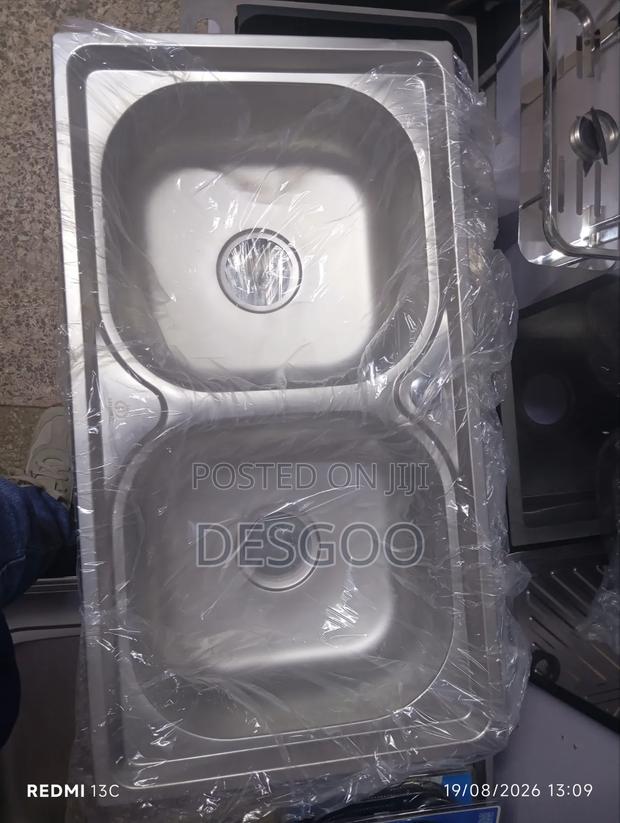 Kitchen Double Drain Sink