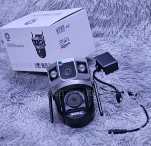 V380 Pro Dual Lenses Outdoor Wireless 4G Camera