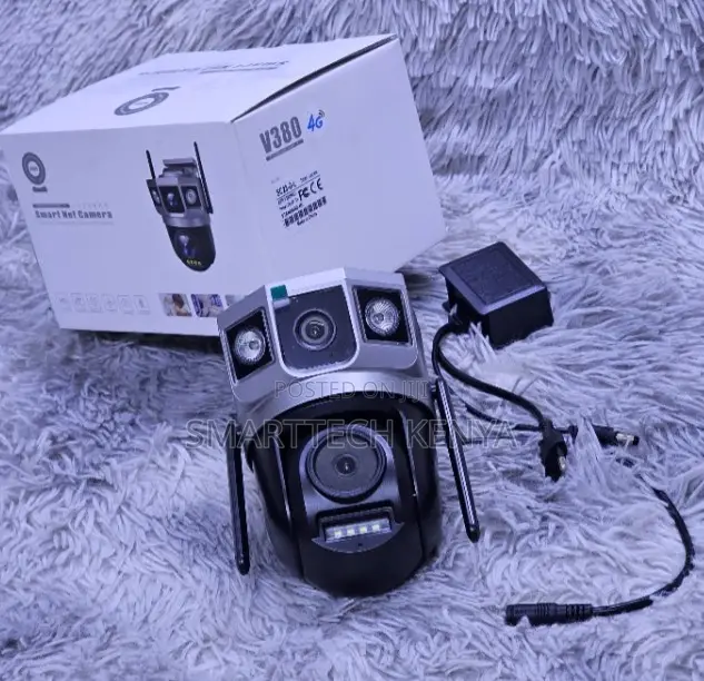 V380 Pro Dual Lenses Outdoor Wireless 4G Camera