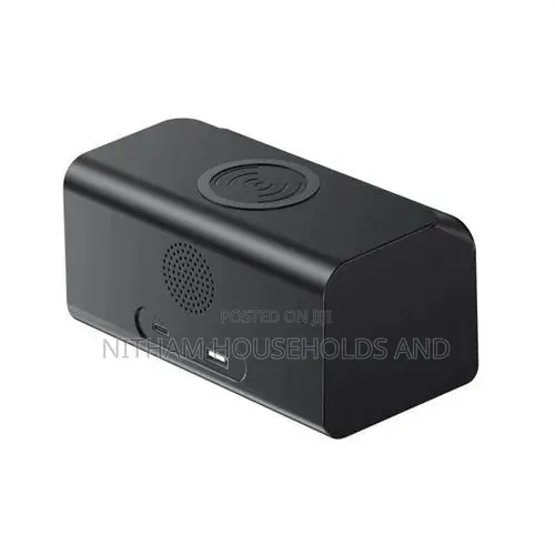 Havit W3041 15w 6in1 Wireless Charger Black Bluetooth Speaker