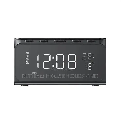 Havit W3041 15w 6in1 Wireless Charger Black Bluetooth Speaker
