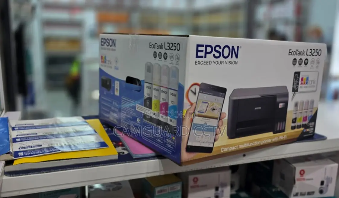 Epson L3250 Compact 3-in-1 Smart Wireless Photo Document Printer