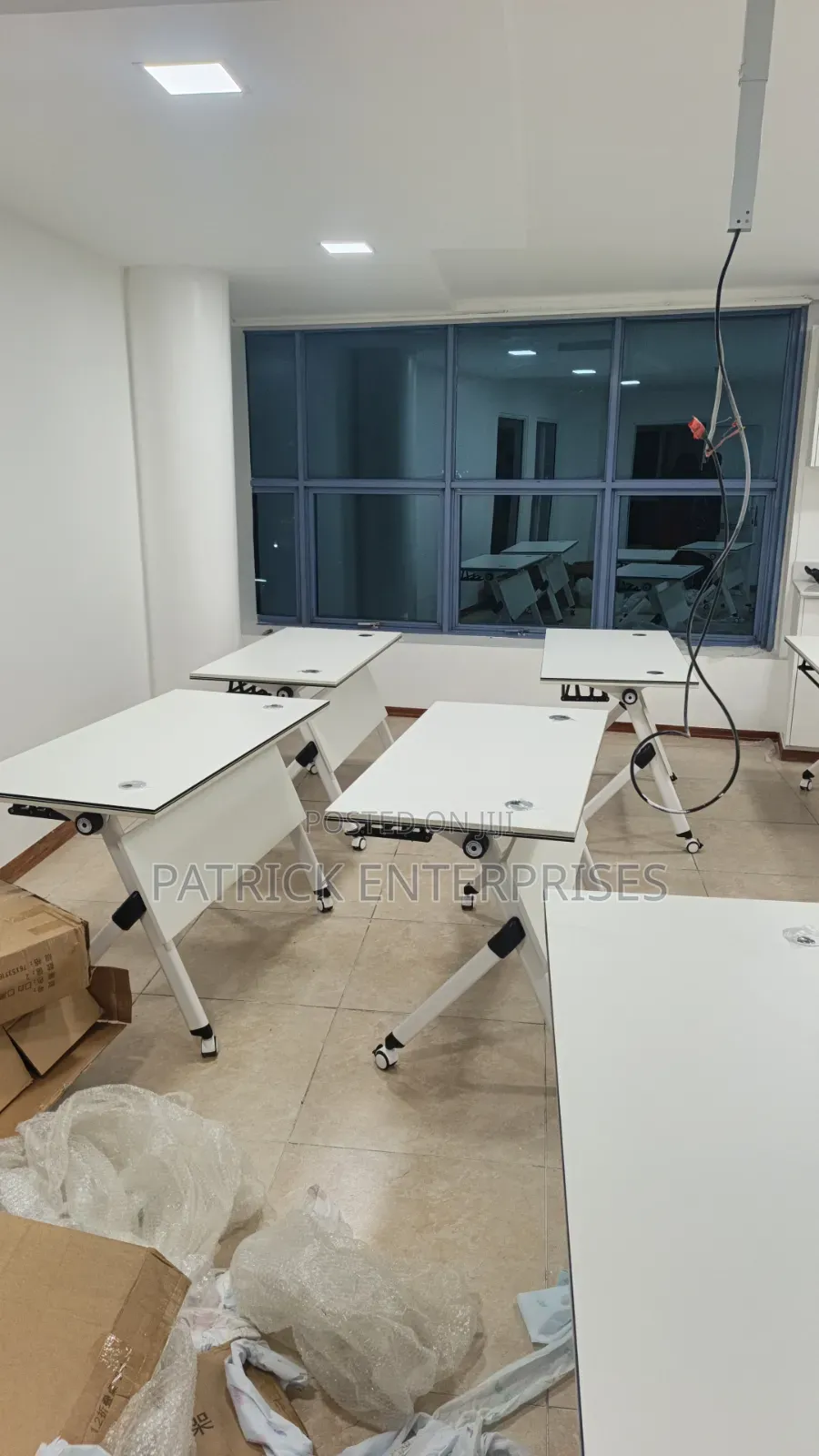 Modern Mobile Folding Training Table 1.2 MTRS