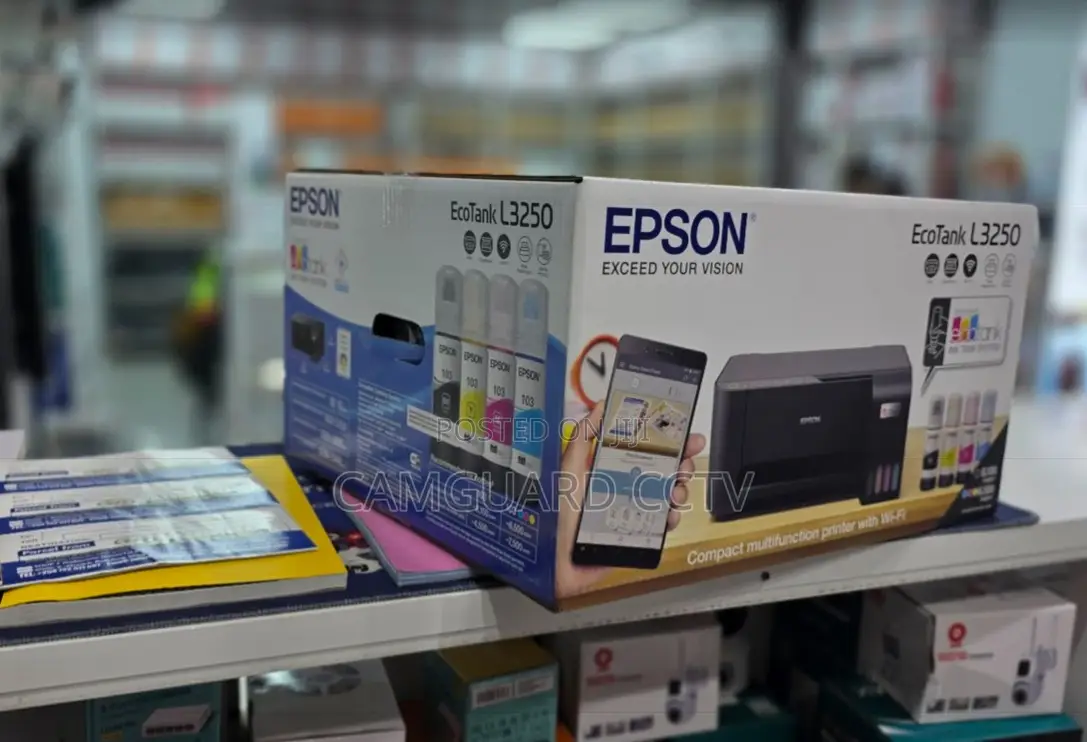 Epson EcoTank L3250 Wi-Fi Printer - Mobile Printing Smart Panel App