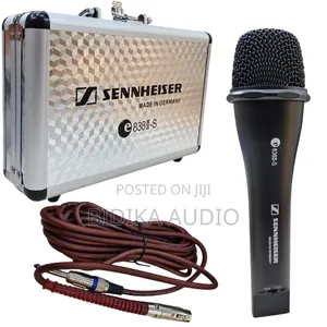 Sennheiser E 838ii-S Cardioid Dynamic Vocal Microphone Kit