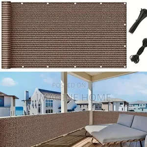 Beige Color Balcony Privacy Shield