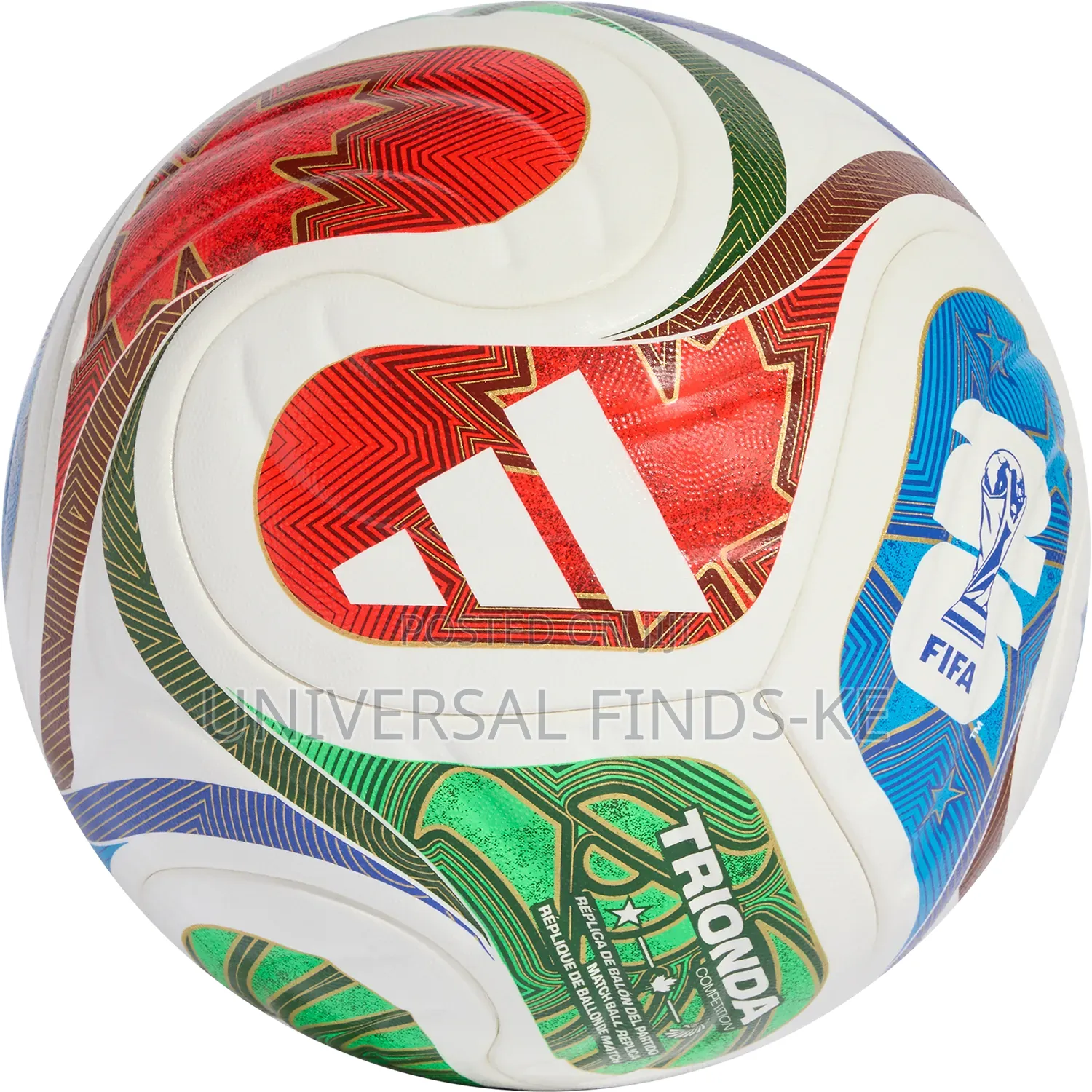 Trionda World Cup Soccer Ball Size 5 for Indoor Outdoor Training