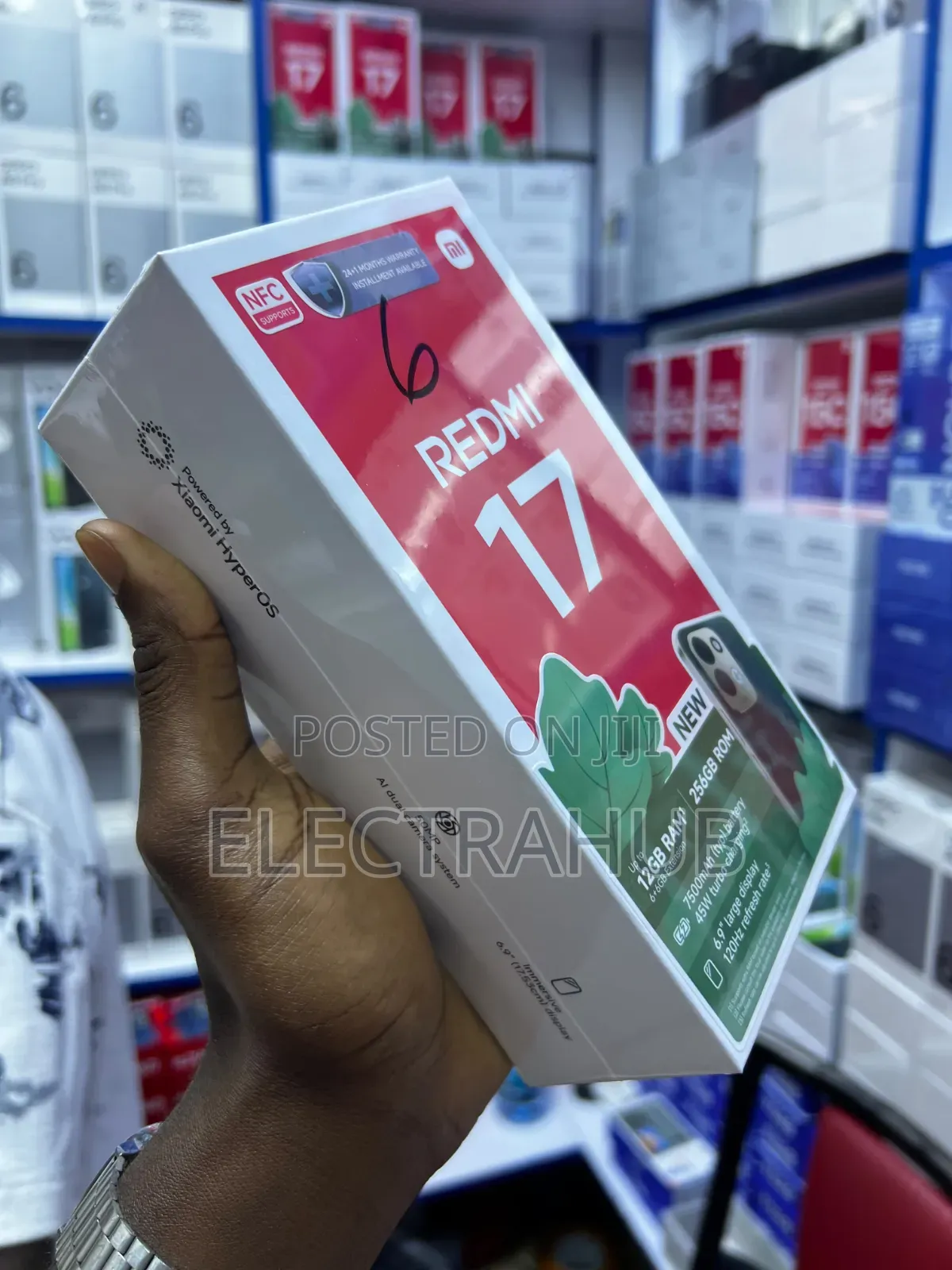 New Xiaomi Redmi 17 256 GB Red