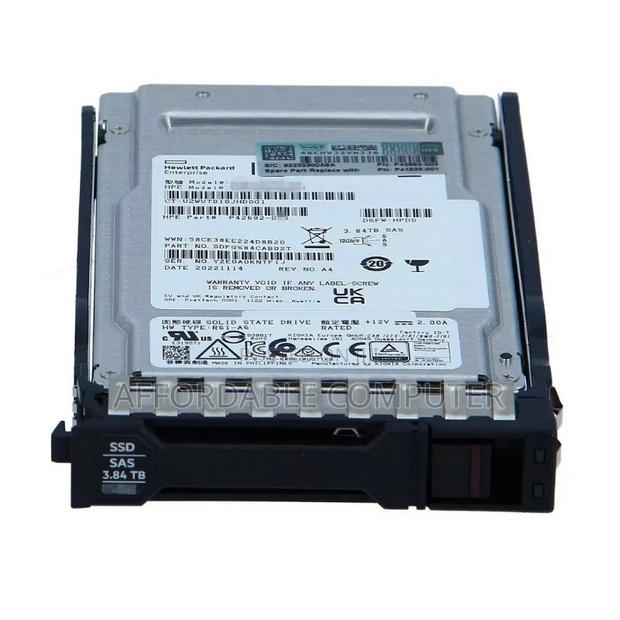 Hpe 3.84tb Sas 12g Mu SFF Bc Gen10+ / Gen11 Server SSD