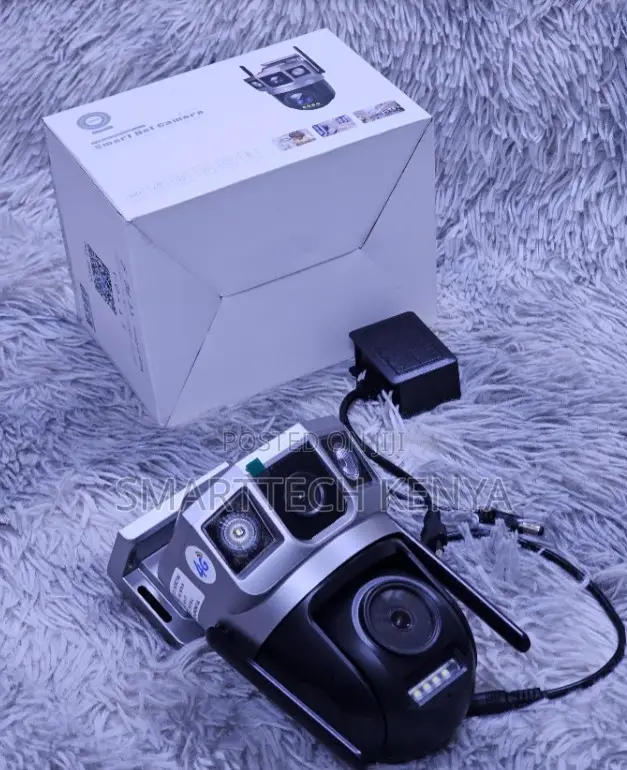 V380 AC Powered Dual Lens PTZ Camera Outdoor/Indoor 4G Simcard Enebled