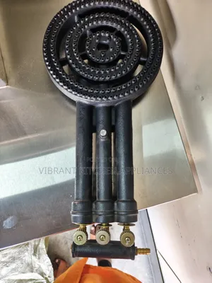 3-Ring Cast Iron Gas Burner