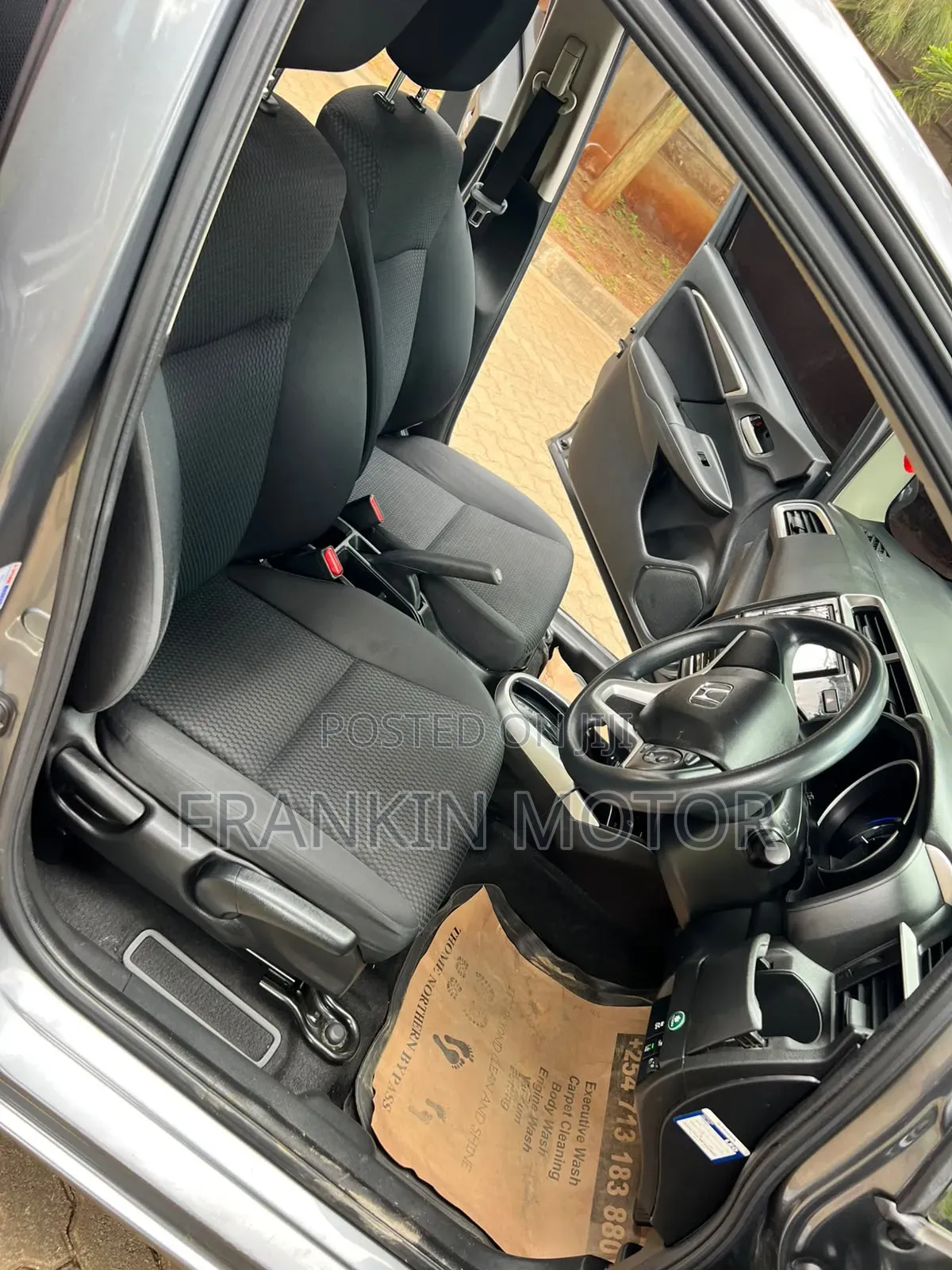 Honda Fit 2017 Gray