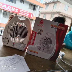 Low Power Consumption Nunix Room Heater. Fan Enabled.