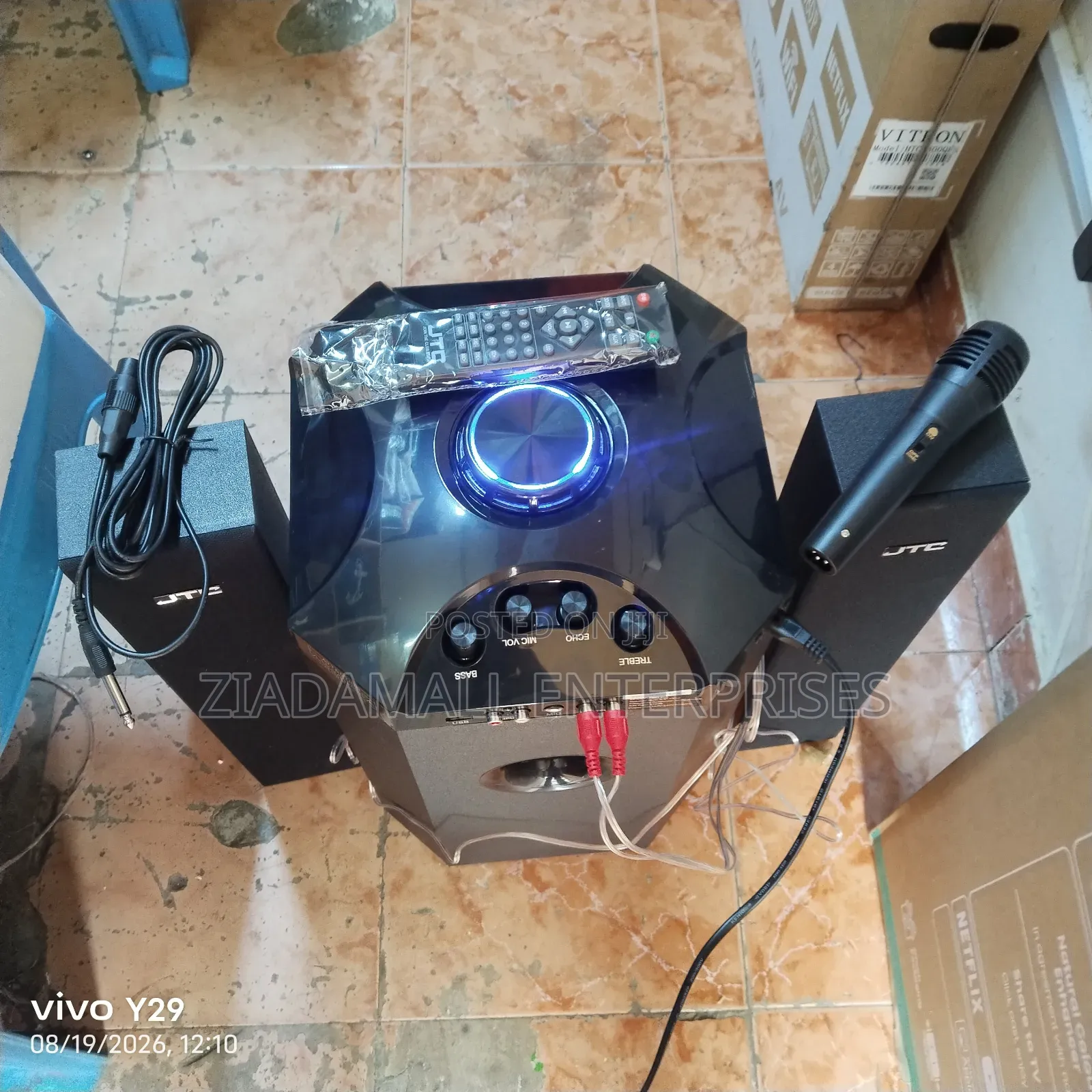 Black Original JTC 2.1ch Mtungi Woofer