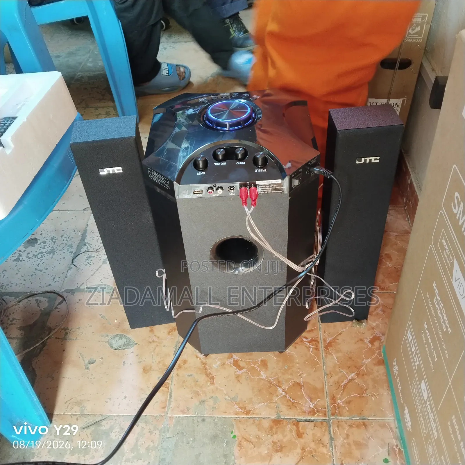 Watts JTC Home Theater With Mic