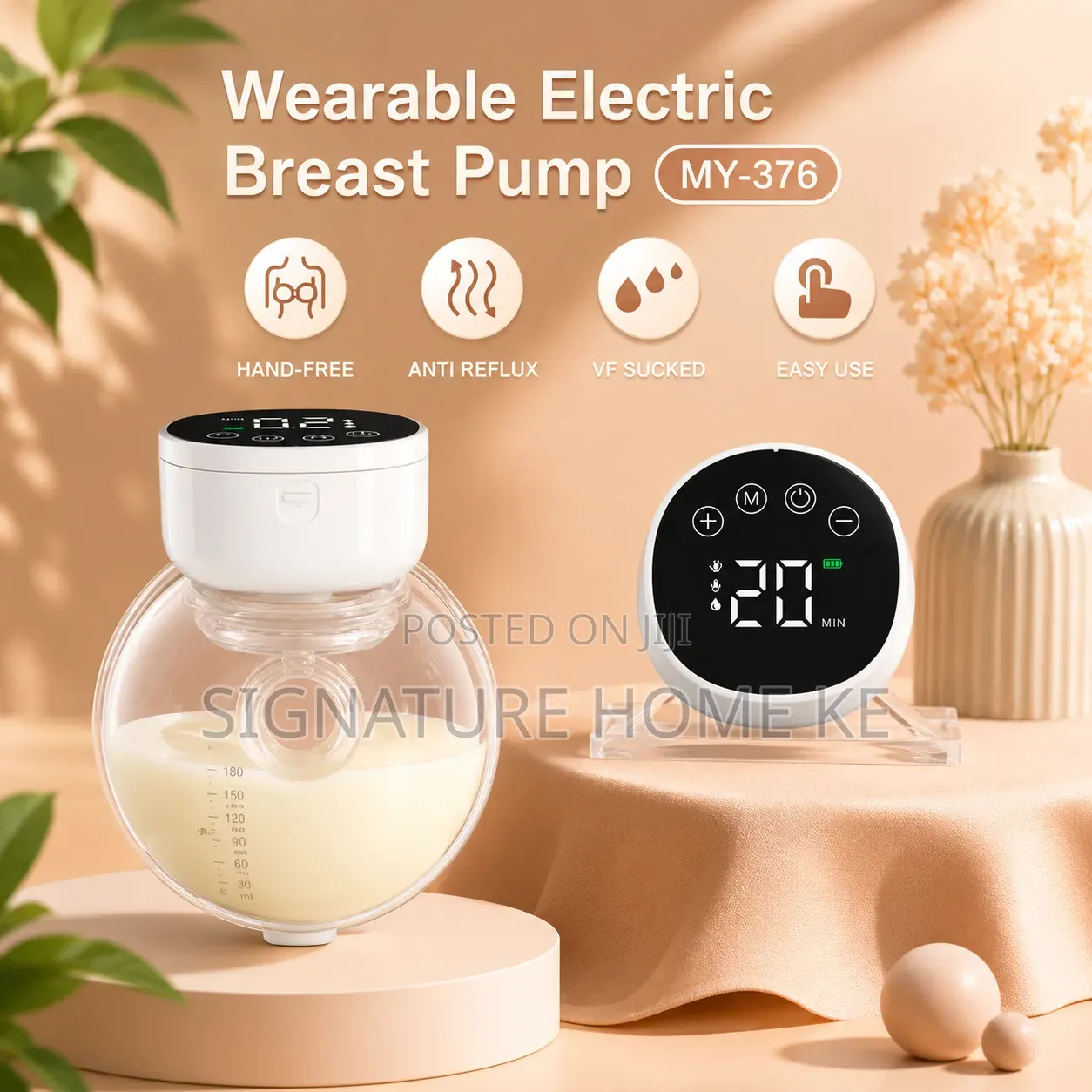 Wearable Electric Breast Pump