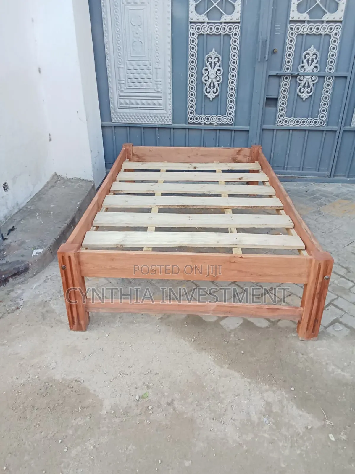 New Wooden Box Bed
