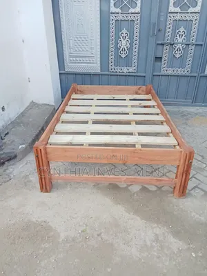 New Wooden Box Bed