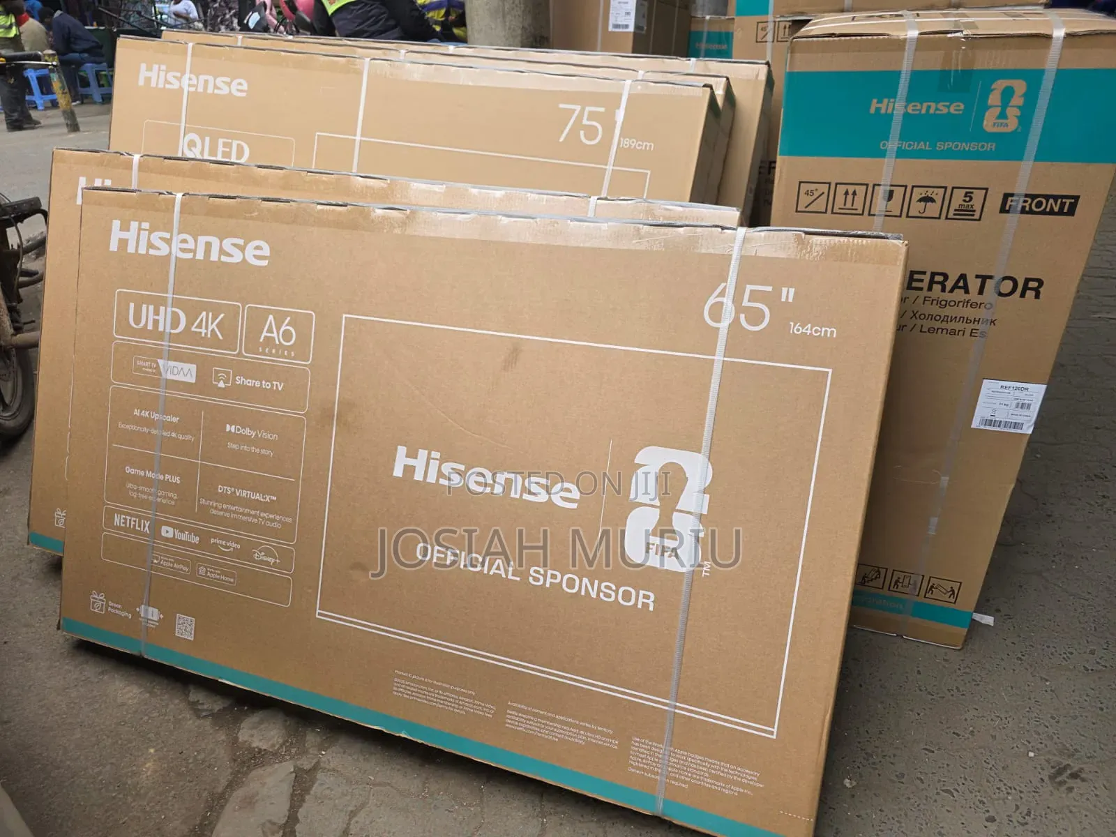 Hisense 65A6 Ultra HD Smart TV – 65 Inch