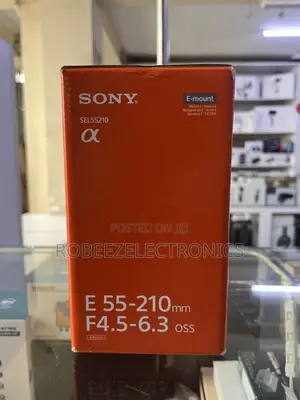 Sony E 55-210mm F/4.5-6.3 OSS Lens (Black)