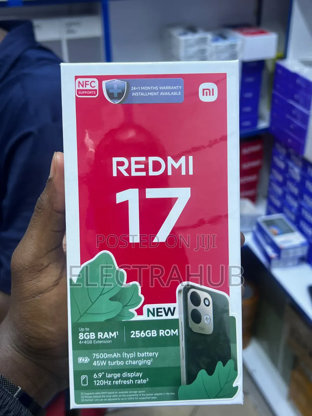New Xiaomi Redmi 17 256 GB Black