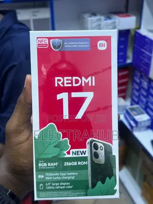 New Xiaomi Redmi 17 256 GB Black