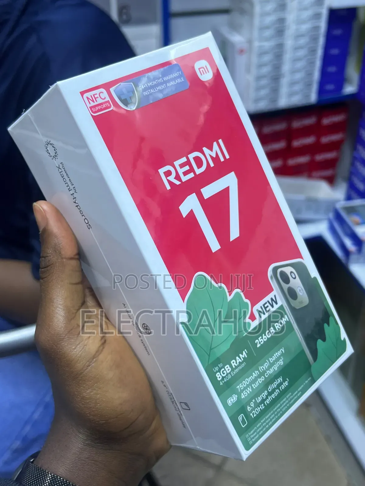 New Xiaomi Redmi 17 256 GB Black
