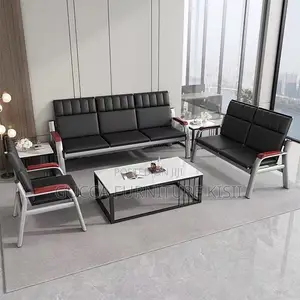 Office Sofa; 5-Seater Waiting Office Simple Sofa