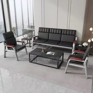 Office Sofa; 5-Seater Waiting Office Simple Sofa